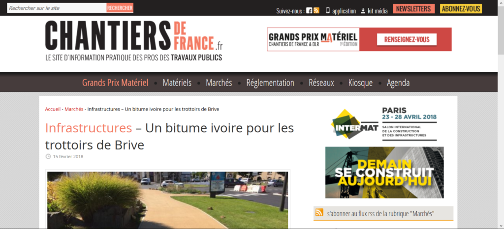 Chantiers de France — 15 février 2018